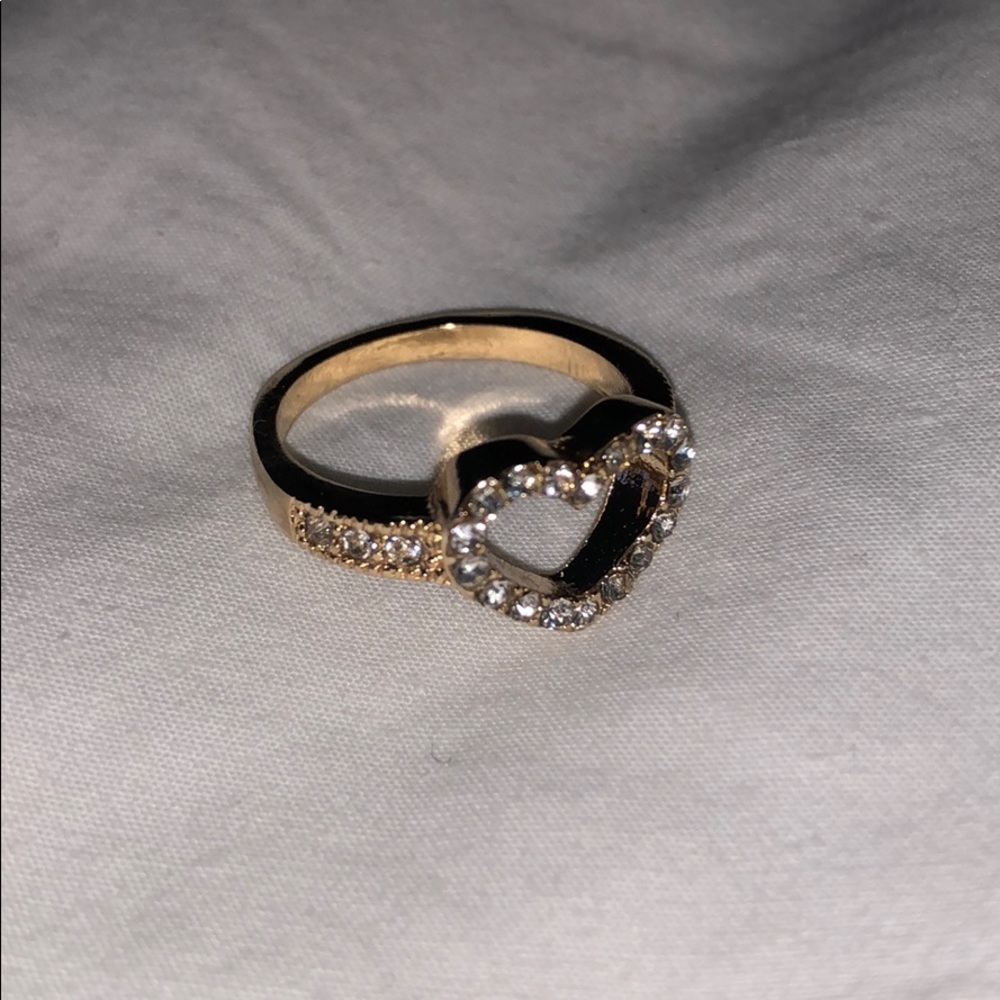 Diamond Heart Ring